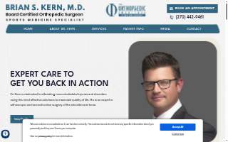 Brian S Kern, MD website