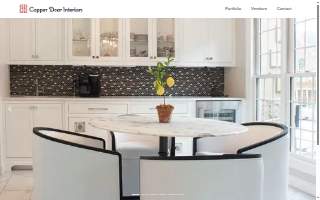 Copper Door Interiors website