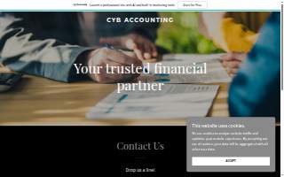 CYB Accounting website