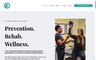 IdealFit Physical Therapy website