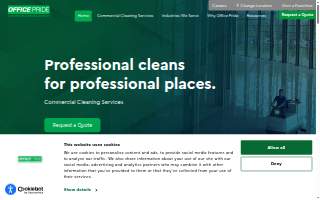 Office Pride Commercial Cleaning Services of Paducah-Murray website