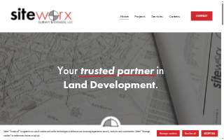 Siteworx Survey & Design, LLC. website