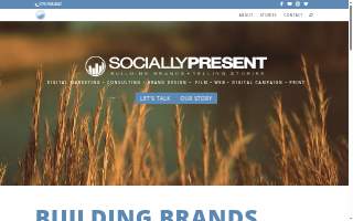 Socially Present website