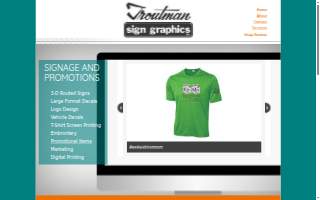Troutman Sign Graphics Inc website