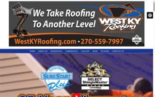 West KY Roofing website