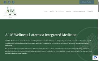 A.I.M Wellness website