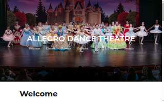Allegro Dance Theatre website