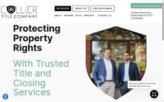 Collier Title Company - Elizabethtown website
