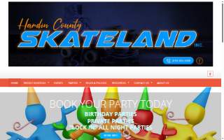 Hardin County Skateland, Inc. website