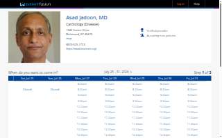 Asad Jadoon, MD, FACC website