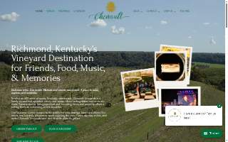 Chenault Vineyards of Richmond website