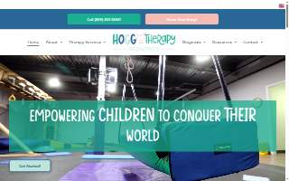 Hogg Therapy Pediatrics - Richmond website