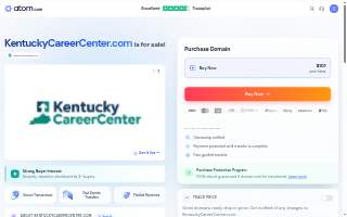 Kentucky Career Center - Richmond website