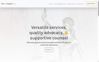 Simons & Fore, PSC website