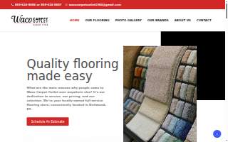 Waco Carpet Outlet website
