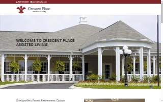 Crescent Place Assisted Living website