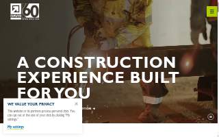 Davis Construction website