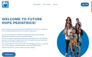 Future Hope Pediatrics website