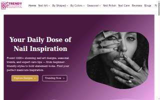 Nail'D it Salon and Spa website