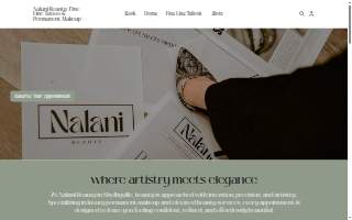 Nalani Beauty website
