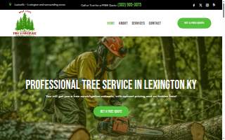 Next Level Tree Service website