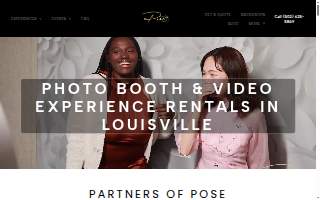 Pose 502: The Photobooth Experience of Shelbyville website