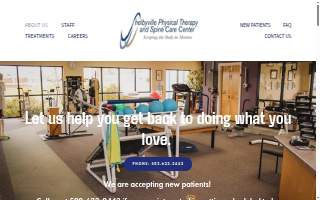 Shelbyville Physical Therapy & Spine Care Center website