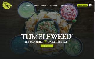Tumbleweed Tex Mex Grill & Margarita Bar of Shelbyville website
