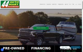 44 Auto Mart website