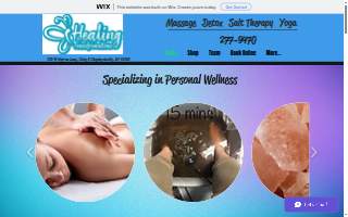 healing transformations spa website