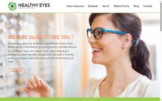Healthy Eyes website