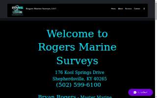 Rogers Marine Surveys, LLC website