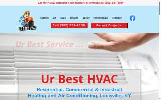 UR Best HVAC of Shepherdsville website