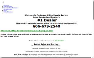 Anderson Office Supply Co Inc website