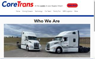 CoreTrans website