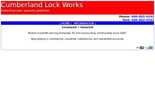 Cumberland Lock Works website