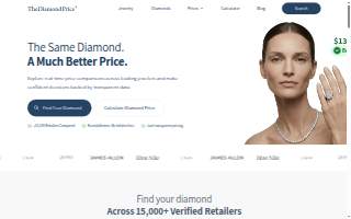 Diamond Design Jewelry website