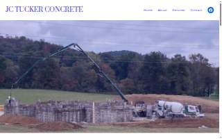 JC Tucker Concrete website