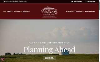 Pulaski Funeral Home website