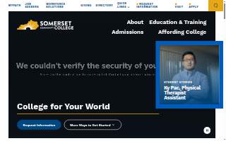 Somerset Community College website