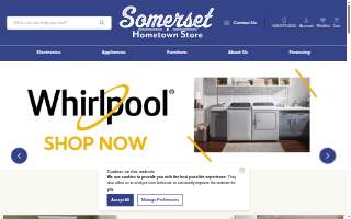 Somerset Hometown Store website