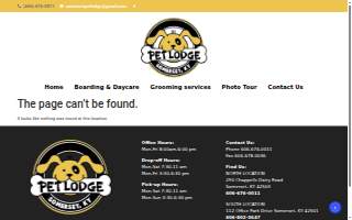 Somerset Pet Lodge South website