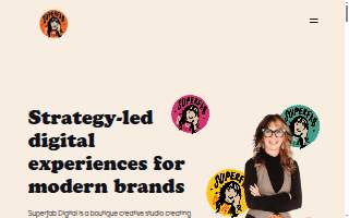 Superfab Digital website