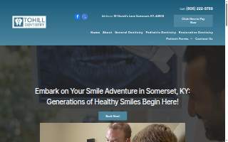 Tohill Dentistry website