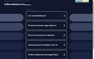 Wilkerson Law website