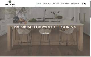 Broadleaf Hardwoods website