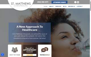 Chiropractic Louisville website