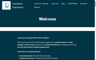 Firestarter Electronics LLC website