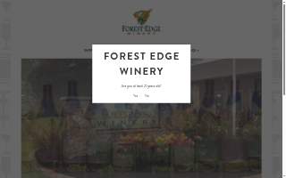 Forest Edge Winery website