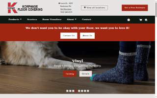 Korfhage Floor Covering of St. Matthews website